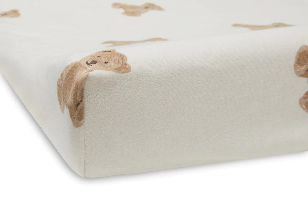 Jollein changing pad cover jersey 50x70cm - Teddy Bear