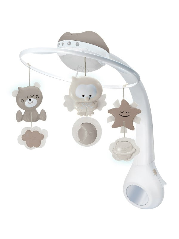 Infantino Watch Over Me muziekmobiel - Grey/Pink