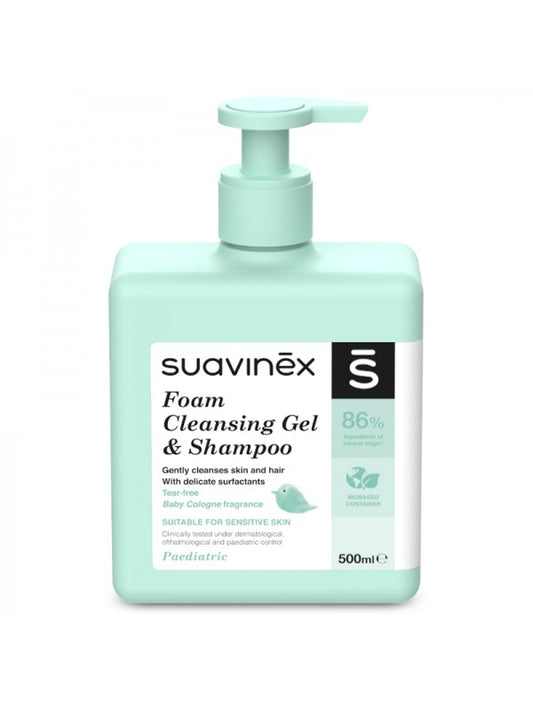 Suavinex baby foam wasgel & shampoo - 500ml