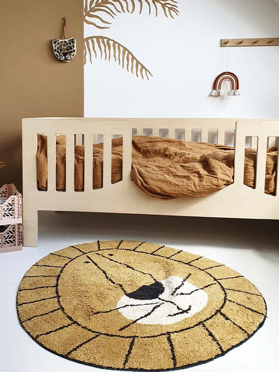 Tapis Petit rug - Lion Ocher
