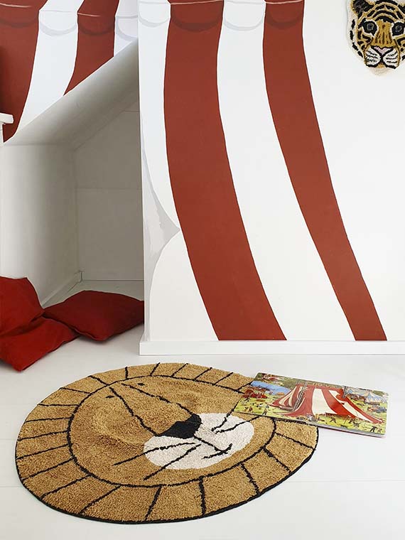 Tapis Petit rug - Lion Ocher