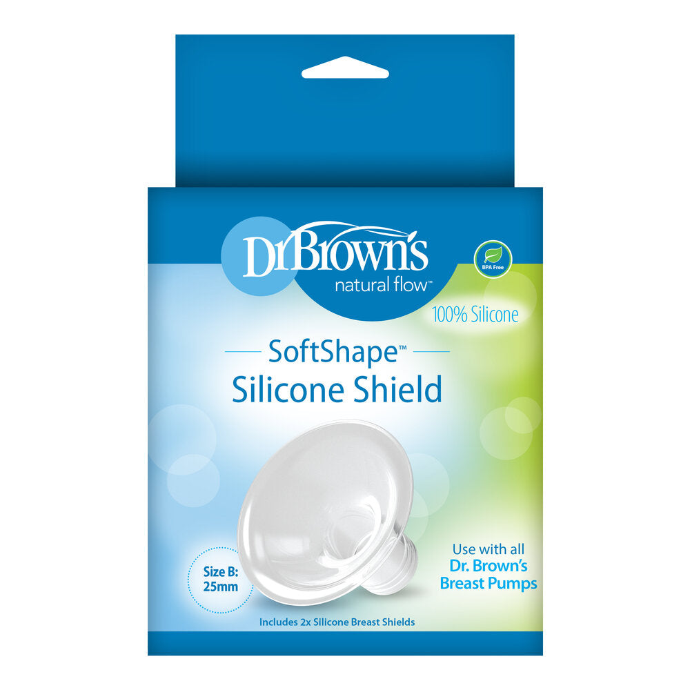 Dr. Brown's silicone breast shield soft shape - Size B