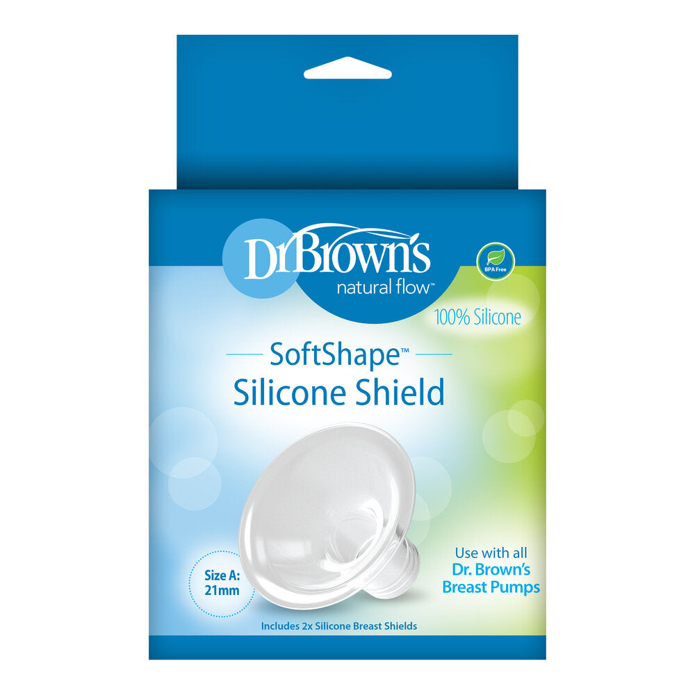 Dr. Brown's silicone borstschild softshape - Maat A