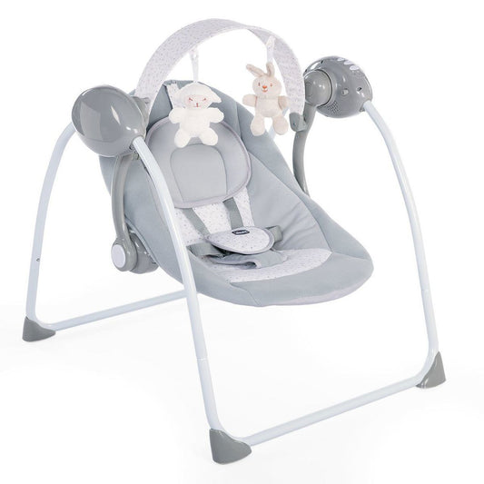 Chicco relax&play schommelstoel - Cool Grey
