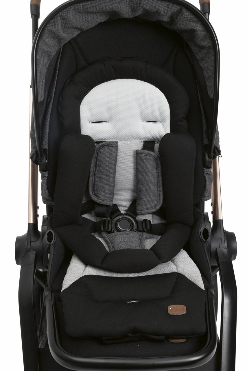 Chicco mysa pram Black Satin – Babylou - Main Image