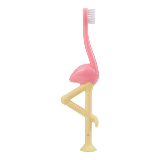 Dr. Brown's Baby's First Toothbrush Flamingo