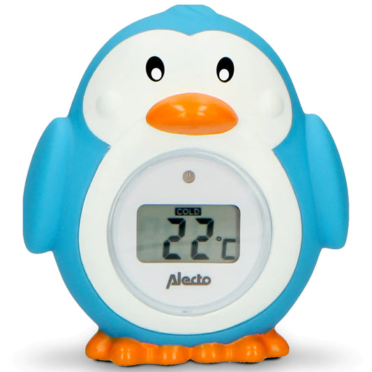 Alecto badthermometer BC11 - Pinguïn/Nijlpaard