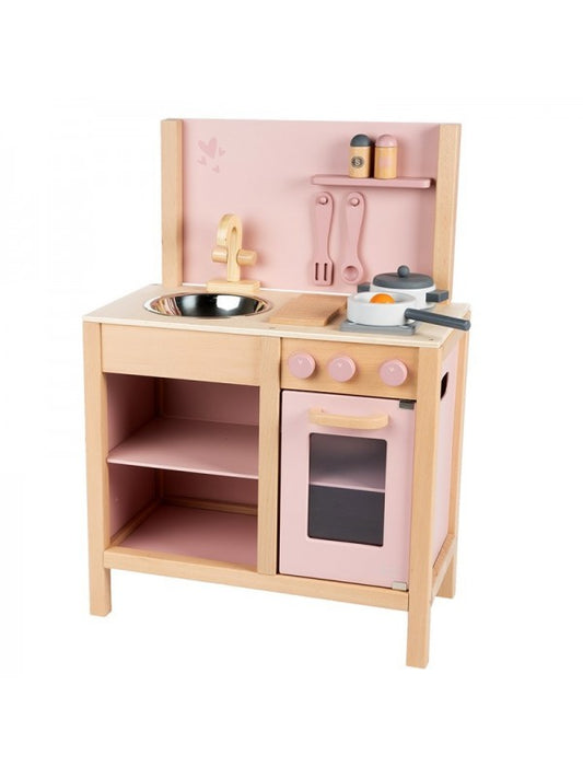 Label Label houten keukentje - Pink/Green